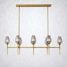 Tulip Linear Chandelier 52''