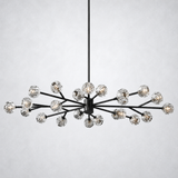 Kristing Clear Crystal Oval Chandelier 72