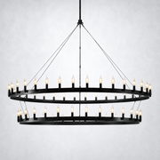 Camino Vintage Candelabra 2-Tier Chandelier
