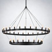 Camino Vintage Candelabra 2-Tier Chandelier