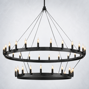 Camino Vintage Candelabra 2-Tier Chandelier