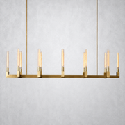 Daneil Glass Linear Chandelier 67