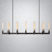 Daneil Glass Linear Chandelier 67