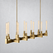 Daneil Glass Linear Chandelier 67