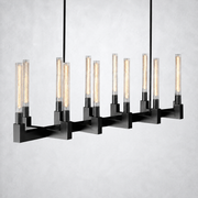 Daneil Glass Linear Chandelier 67