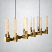 Daneil Glass Linear Chandelier 67