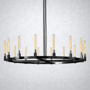 Daneil Glass Round Chandelier 72