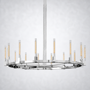 Daneil Glass Round Chandelier 72