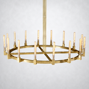 Daneil Glass Round Chandelier 72