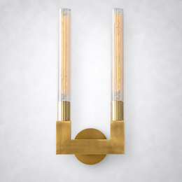 Daneil Glass Double Wall Sconce