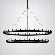 Camino Vintage Filament 2-Tier Chandelier
