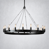 Camino Vintage Filament Round Chandelier