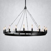 Camino Vintage Filament Round Chandelier