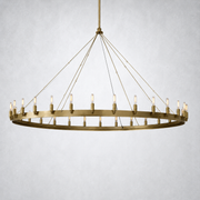 Camino Vintage Filament Round Chandelier