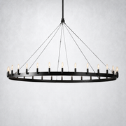 Camino Vintage Filament Round Chandelier