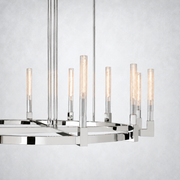 Daneil Glass Round Chandelier 48
