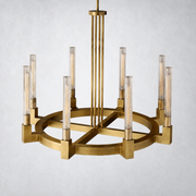 Daneil Glass Round Chandelier 36