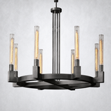 Daneil Glass Round Chandelier 36