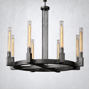 Daneil Glass Round Chandelier 36