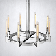Daneil Glass Round Chandelier 36