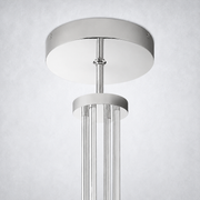 Daneil Glass Round Chandelier 36