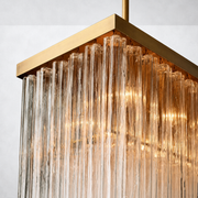 Celio Rectangular Chandelier 54”