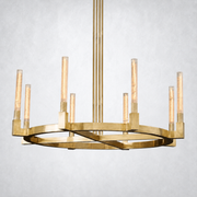Daneil Glass Round Chandelier 48