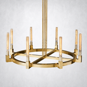 Daneil Glass Round Chandelier 48