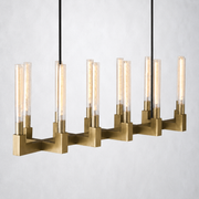 Daneil Glass Linear Chandelier 55