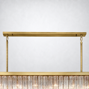 Celio Rectangular Chandelier 73”