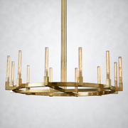 Daneil Glass Round Chandelier 60