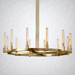Daneil Glass Round Chandelier 60
