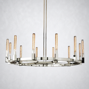Daneil Glass Round Chandelier 60