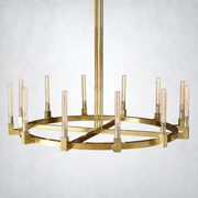 Daneil Glass Round Chandelier 60