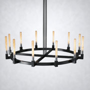 Daneil Glass Round Chandelier 60