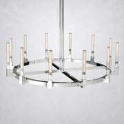 Daneil Glass Round Chandelier 60