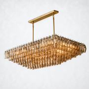 Chriay Crystal Rectangular Chandelier 54