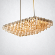 Chriay Crystal Rectangular Chandelier 54