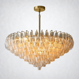 Chriay Crystal Square Chandelier 37