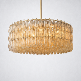 Chriay Crystal Round Chandelier 47