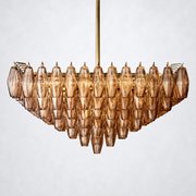 Chriay Crystal Square Chandelier 32