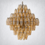 Chriay Glass Large Pndant Chandelier