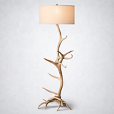 Natural Elk Antler Floor Lamp