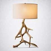 Natural Deer Antler Table Lamp