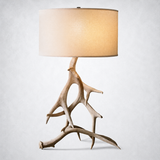 Natural Deer Antler Table Lamp