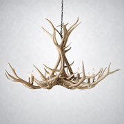 Natural Antler Chandelier 60