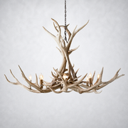 Natural Antler Chandelier 60