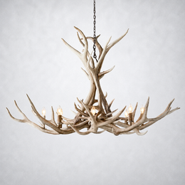 Natural Antler Chandelier 60