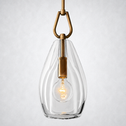 Panciy Oval Pendant 6''