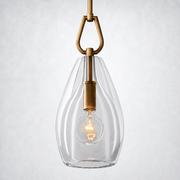 Panciy Oval Pendant 8''